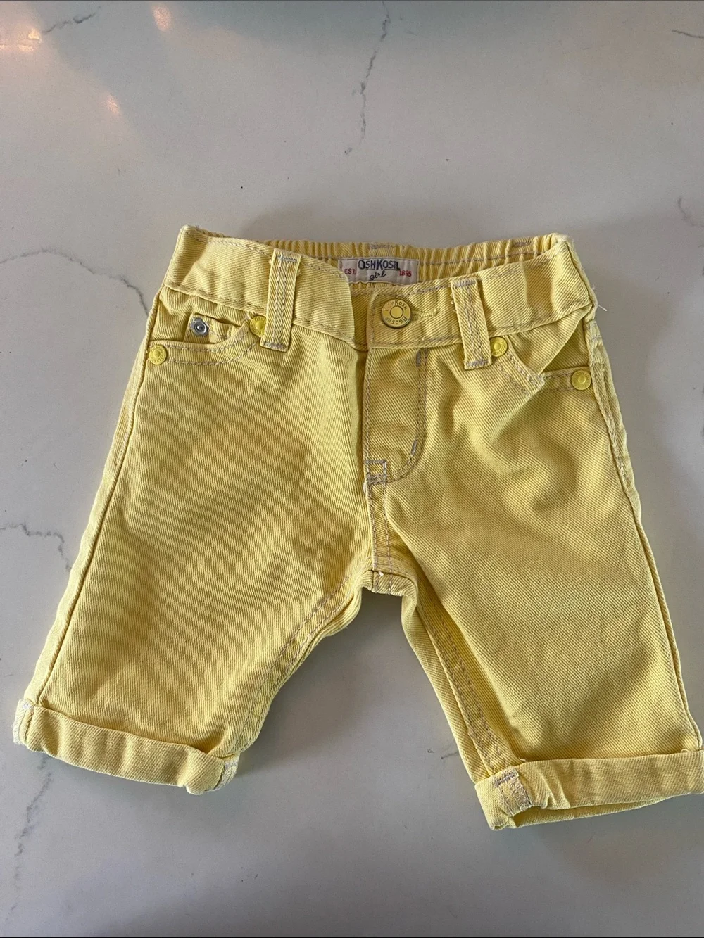 OshKosh B'gosh Sunny Yellow Toddler Pants